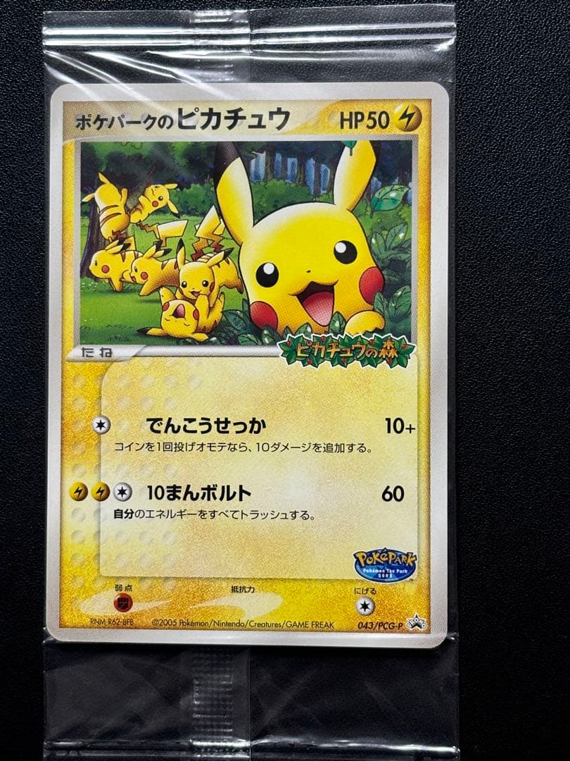 ポケパークのピカチュウ PROMOプロモカード 043/PCG-P