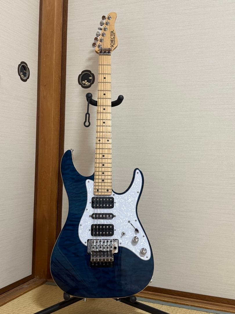 ギター schecter sd-2-24 dimarzio