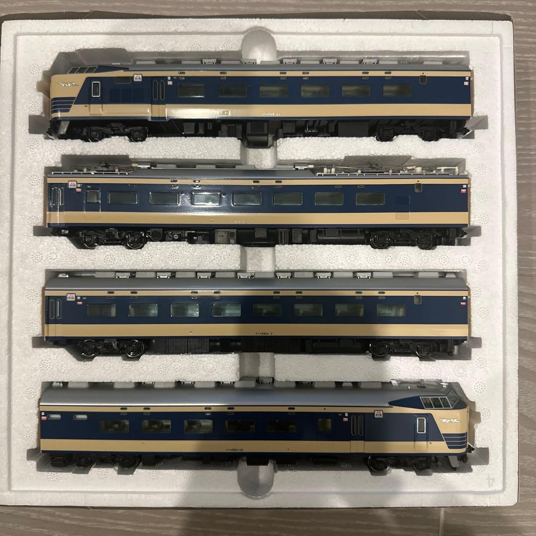 HOゲージ　HO-018国鉄583系特急電車（クハネ581）基本セット