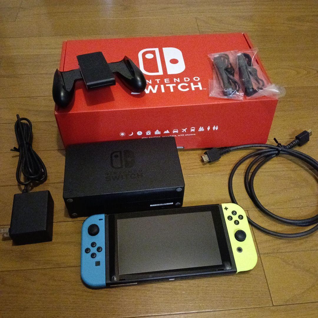 Nintendo Switch 本体 青/黄 Joy-Con付き