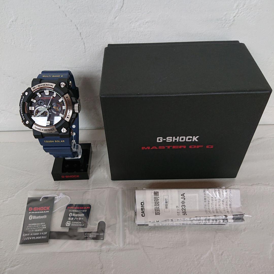 ② GWF-A1000-1A2JF フロッグマン 美中古品。