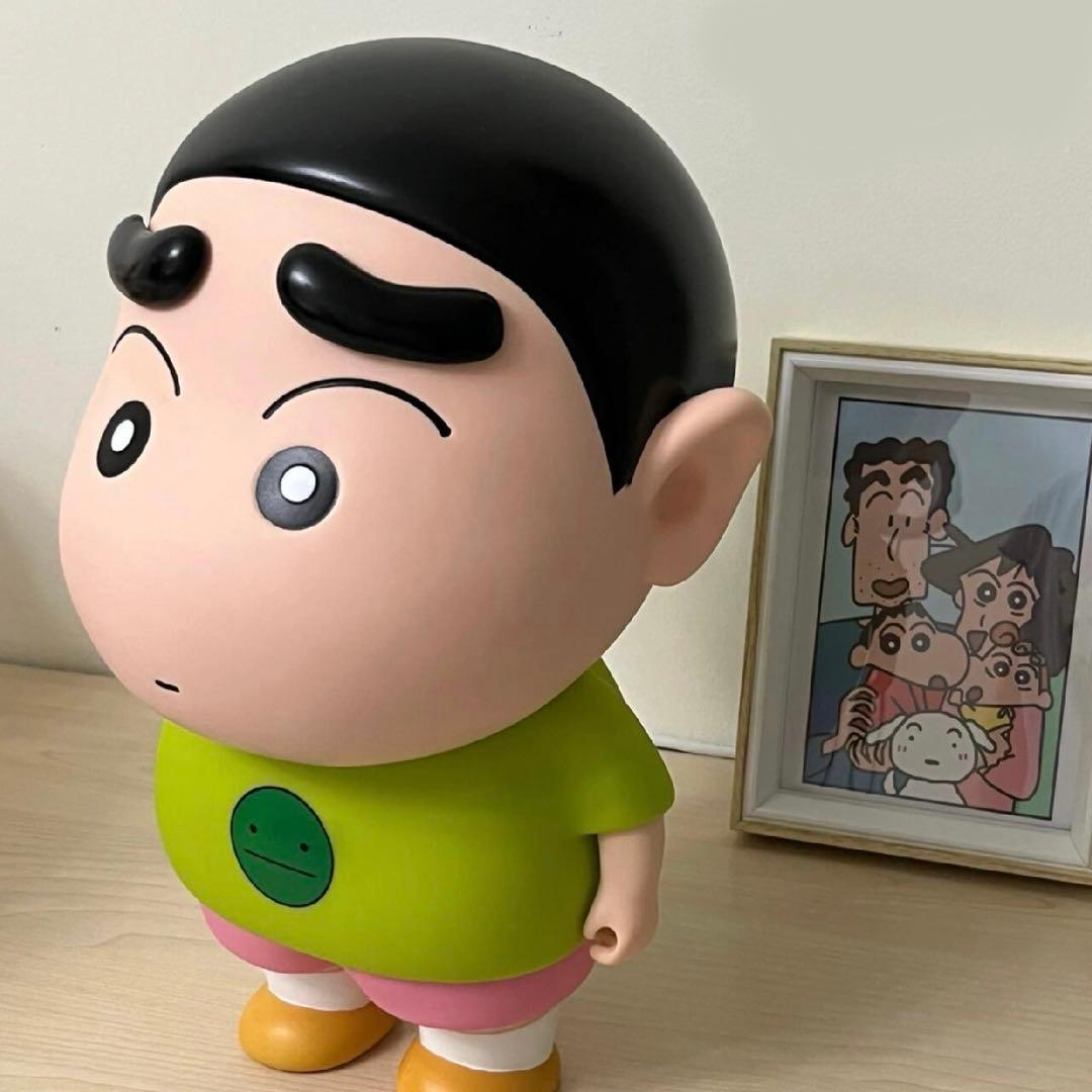 クレヨンしんちゃん 磁気眉毛 フィギュア 約35cm