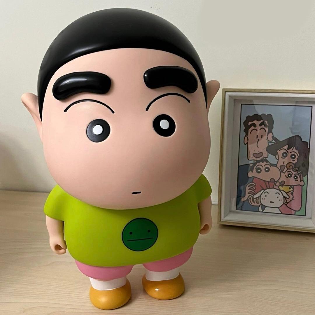 クレヨンしんちゃん 磁気眉毛 フィギュア 約35cm