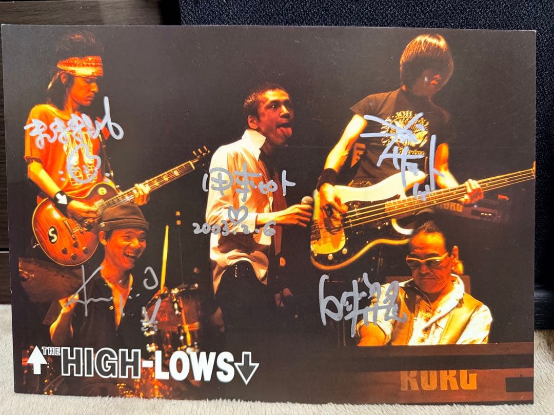 【値下げ中】THE HIGH-LOWS CD購入特典サイン その他まとめ