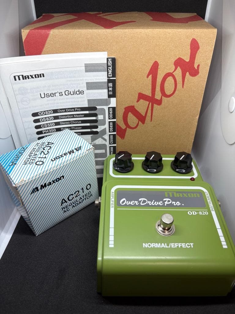 Maxon OD-820 OverDrivePro マクソン　オーバードライブ