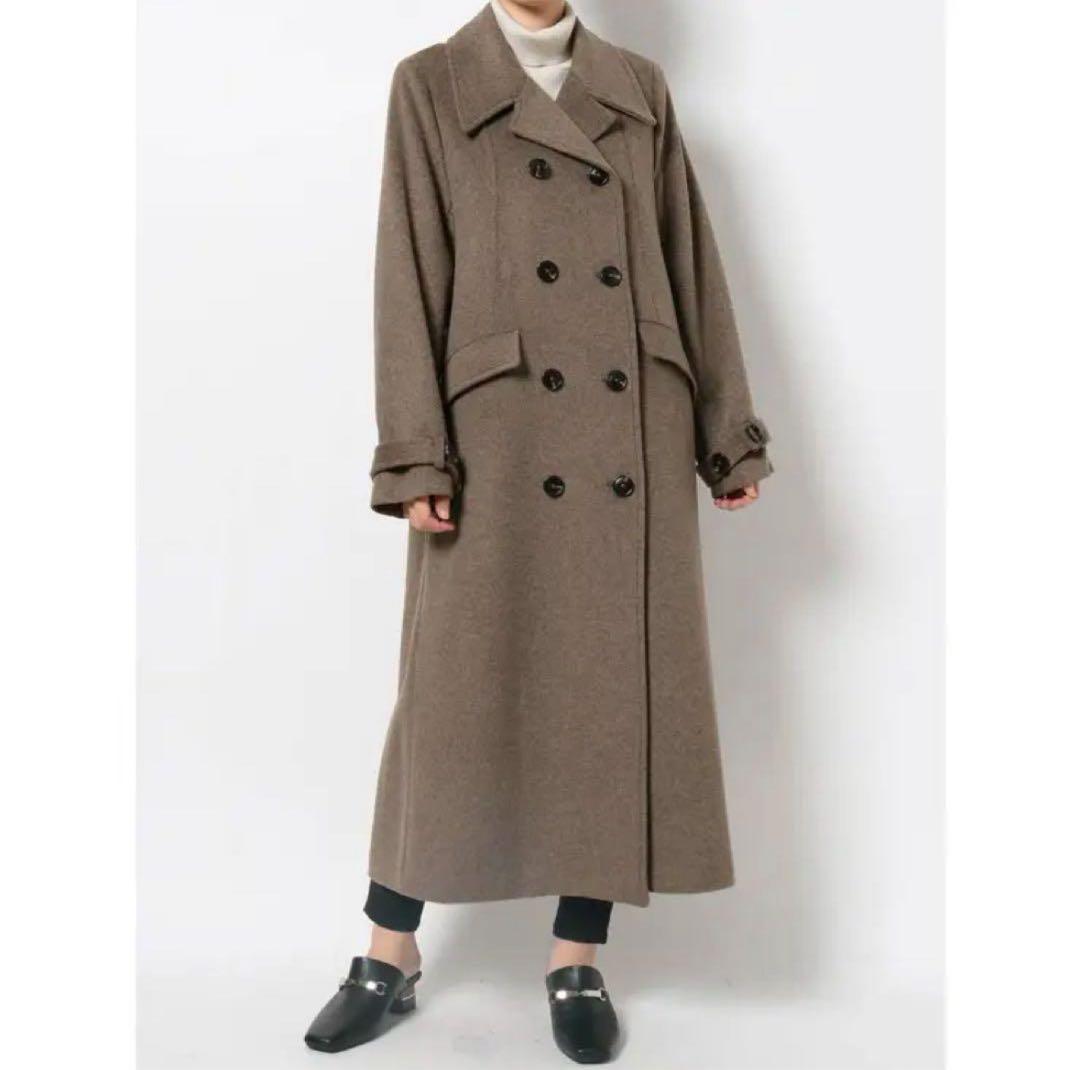 【美品】MURUA ブラウン チェスターコート　アウター