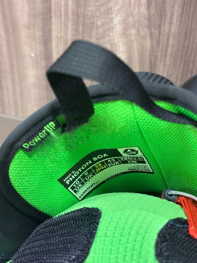 Burton Imprint 3 スノーボードブーツ ブラック/グリーン28cm