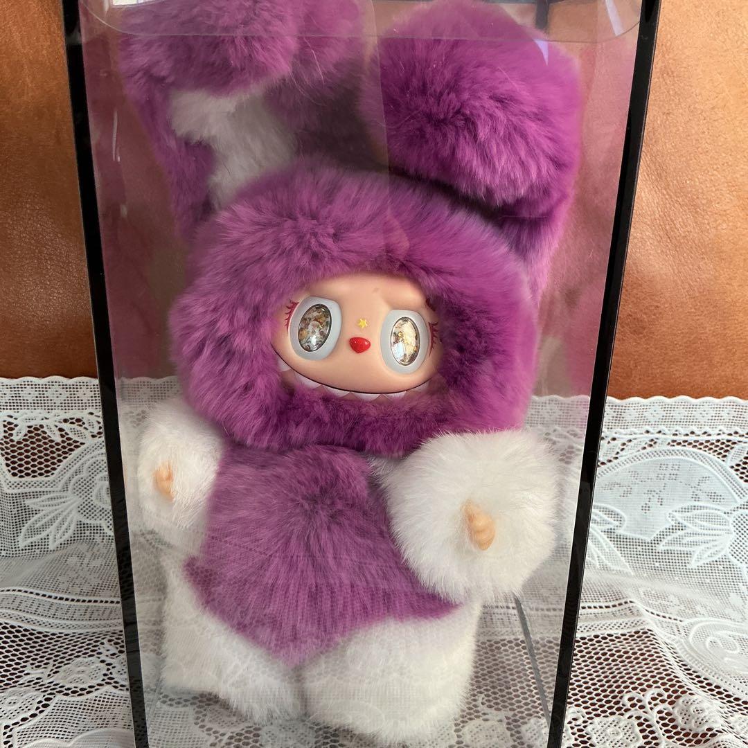 ラブブ　ジモモ　ポップマート　うさぎ　紫　白　ピンク