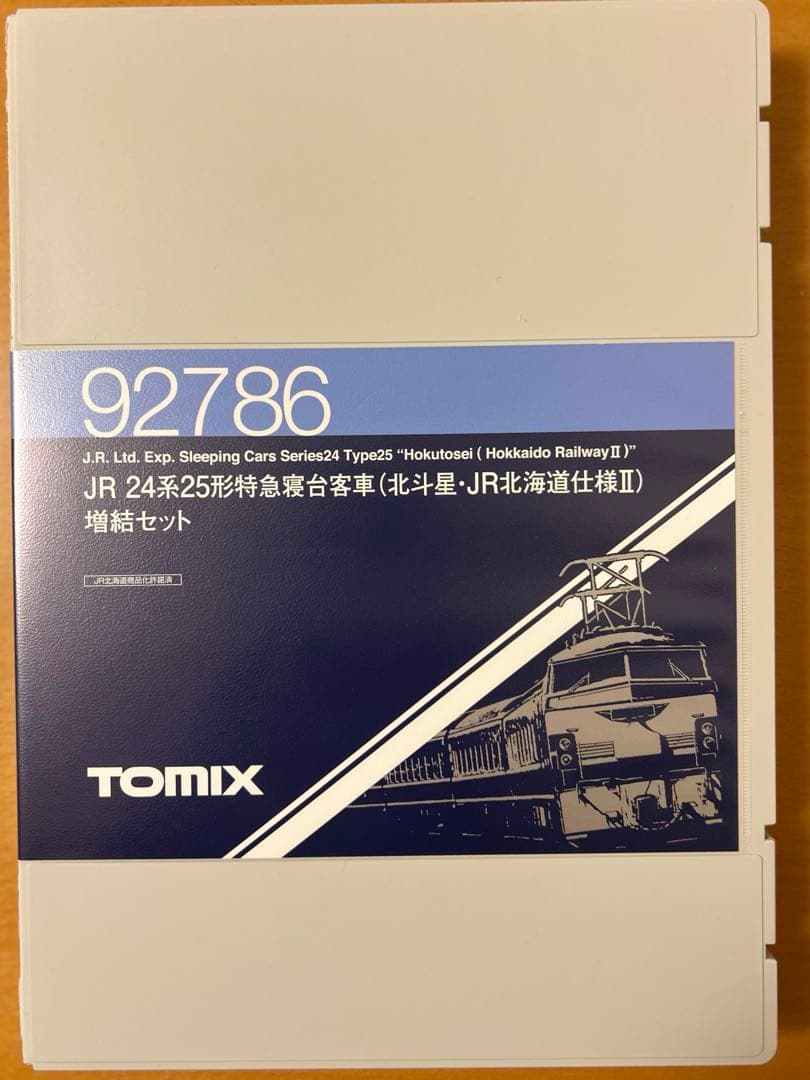 TOMIX 寝台特急「北斗星・JR北海道仕様Ⅱ」牽引車4両セット