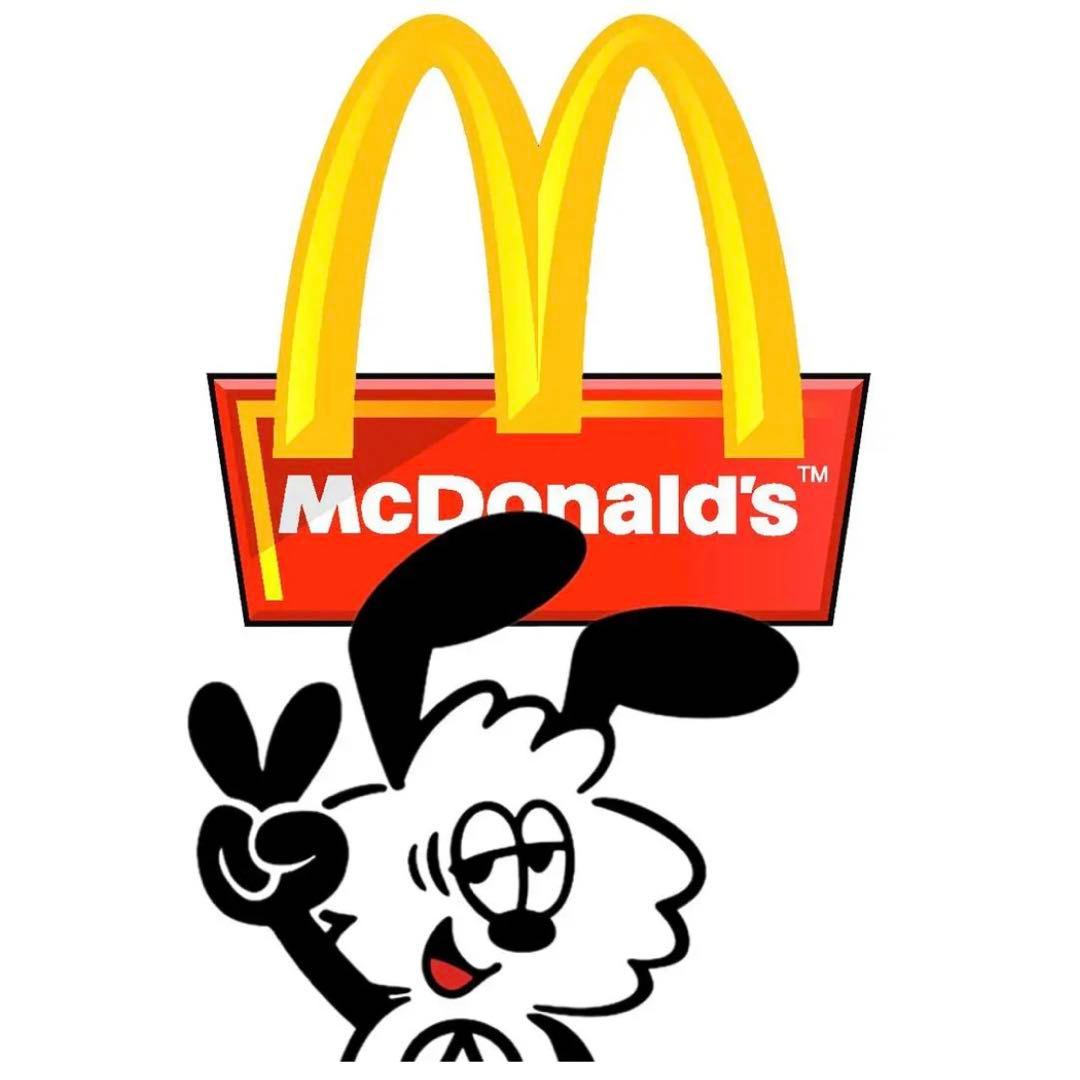 ラスト1枚　L  VERDY McDonald マクドナルド  Tee VICK