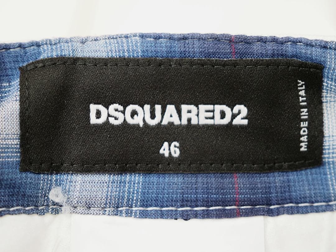 DSQUARED2 ディースクエアード 21SS立体クロップドパンツ46