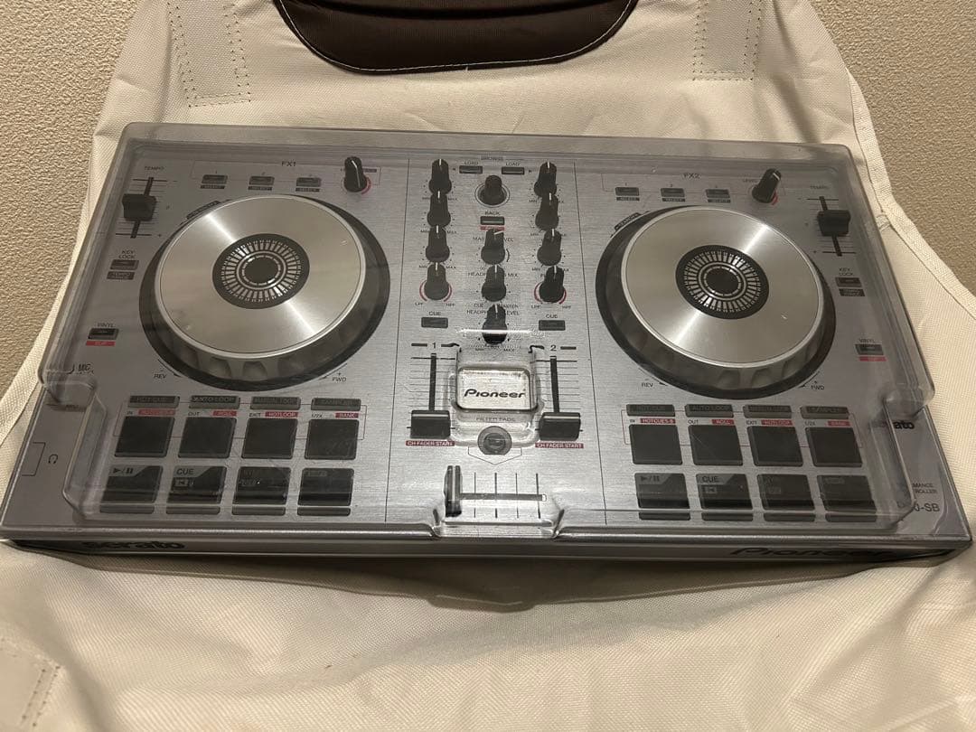 Pioneer DDJ-SB シルバー Decksaver付き