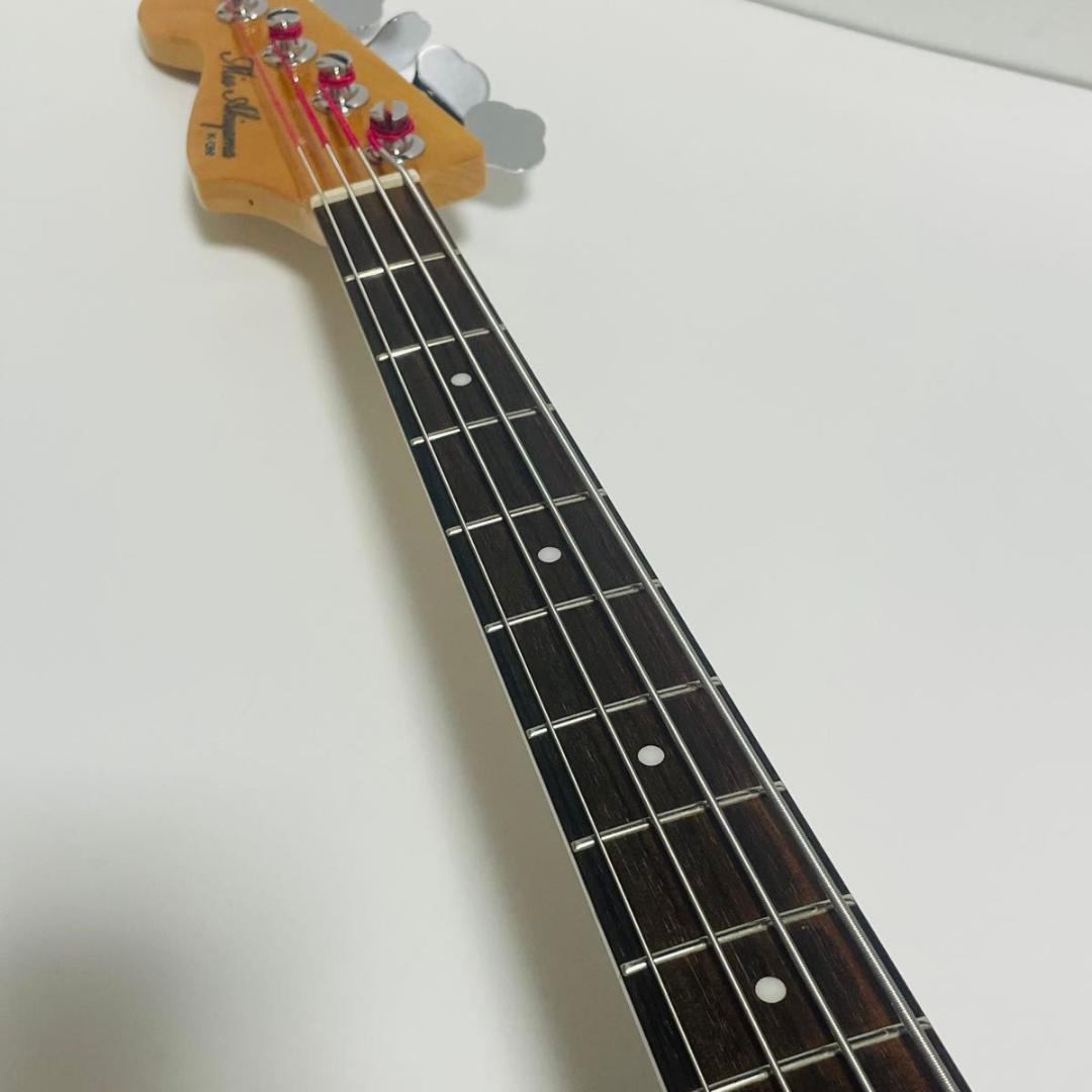 在庫処分　難あり　けいおん！　秋山澪モデル　ベース　KJB-MIO レフティ