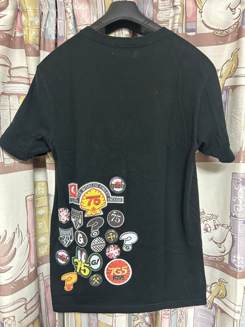 グッドイナフワッペンプリントT① goodenough藤原ヒロシfragment