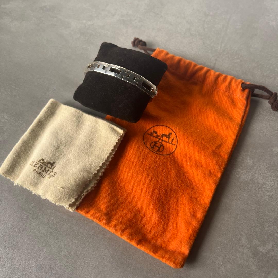 HERMES エルメス ヘラクレス ブレスレットSV925 [マルジェラ期]