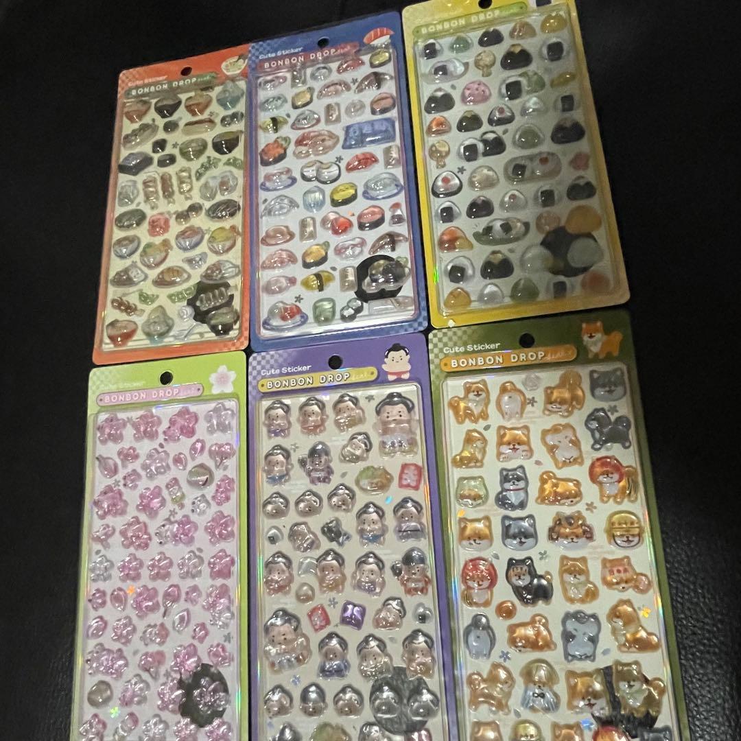 ボンボンドロップ 和柄 6種