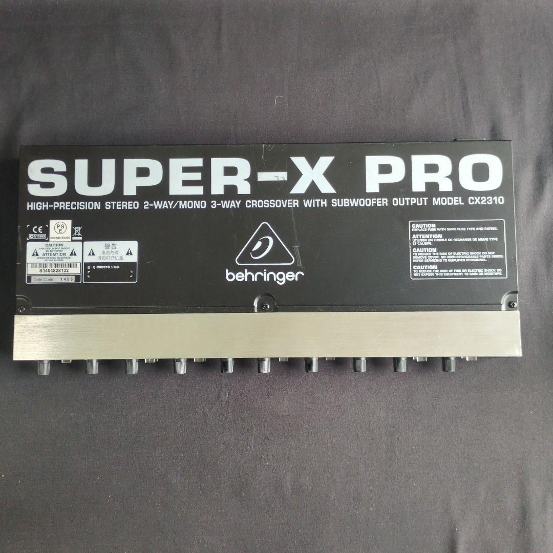 配信機器・PA機器・レコーディング機器 Behringer SUPER-X PRO CX2310