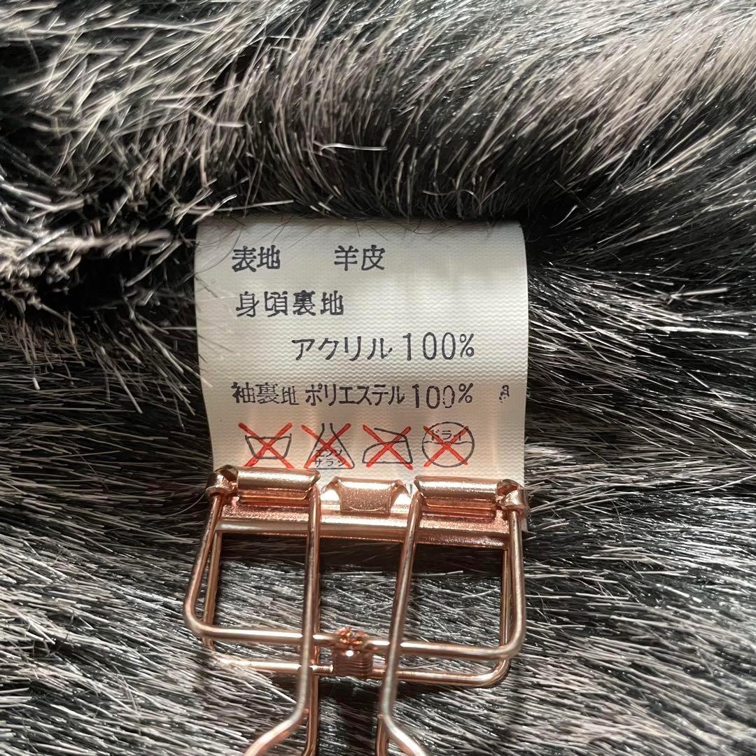 y2k 00s レザージャケット ムートン ライダース 羊皮 裏ファー B-3系