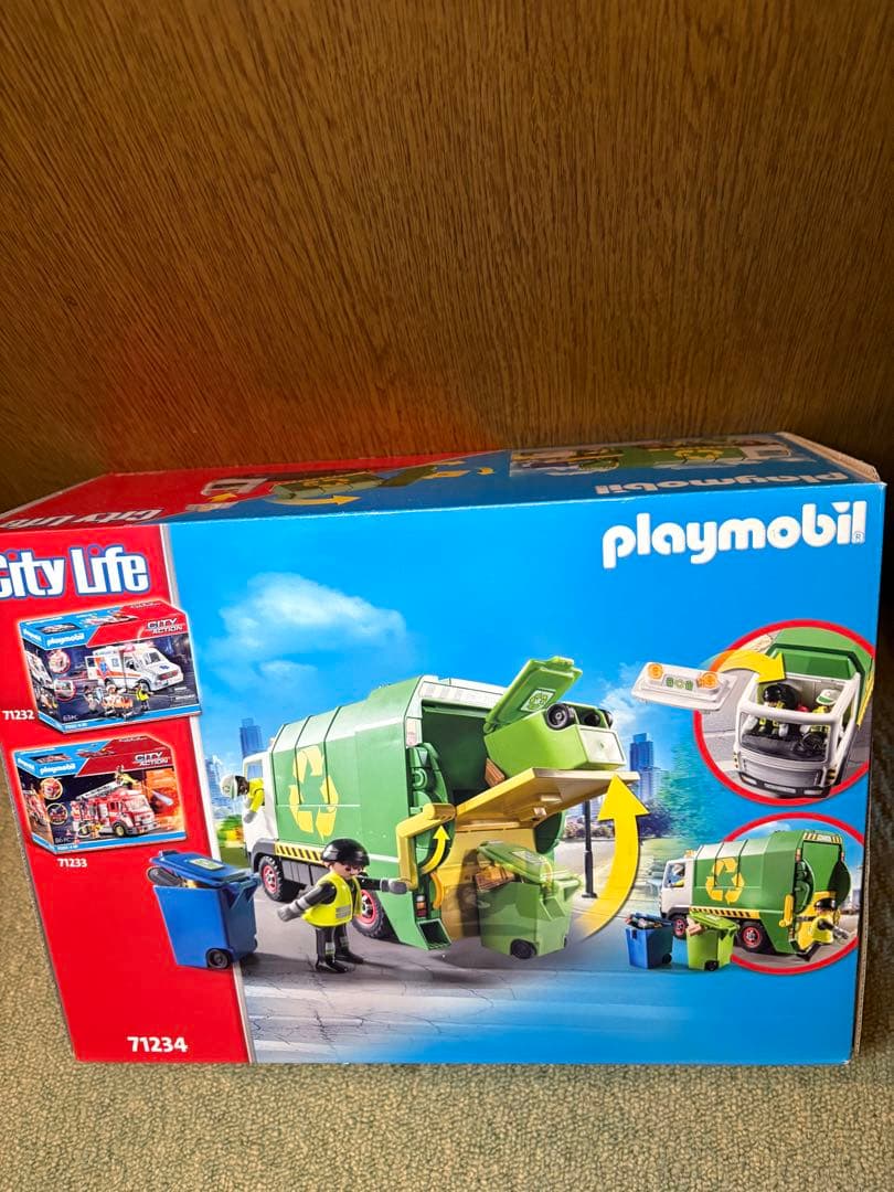 Playmobil City Life ゴミ収集車 71234/プレイモービル