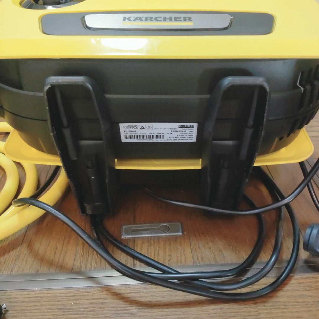 K2サイレントBC 高圧洗浄機 本体　ケルヒャー　フォームノズル、専用ホース