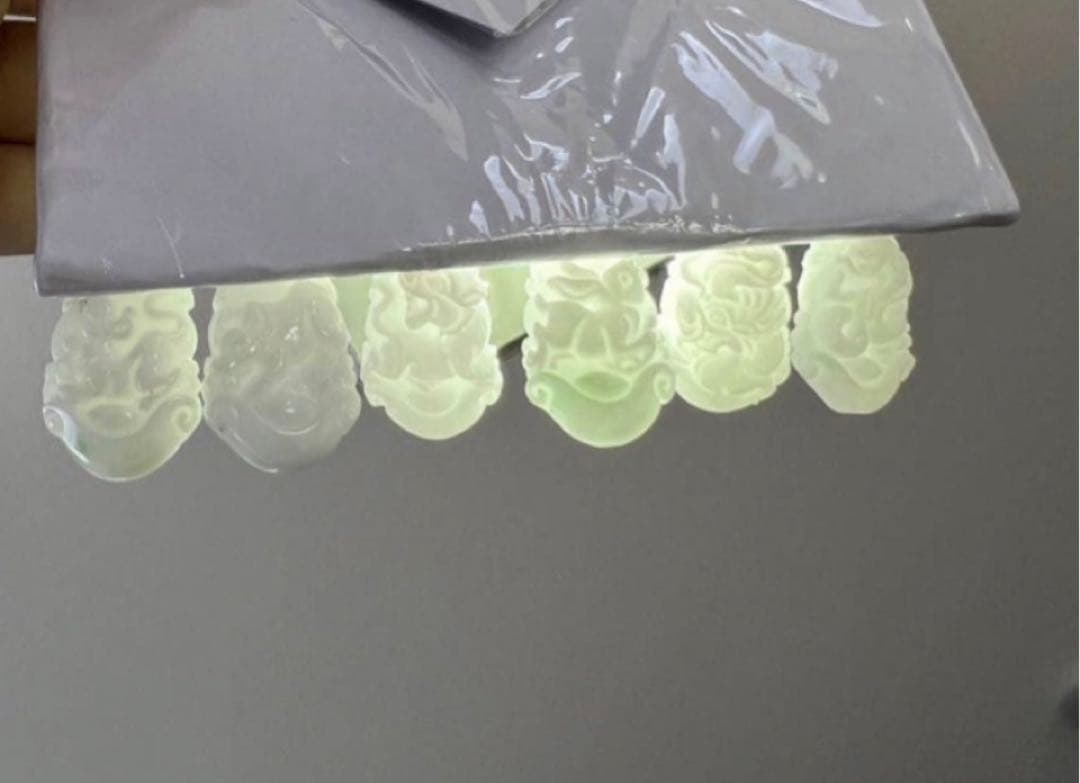 ◆限定◆ 翡翠 彫刻 十二支 根付 古玩 コレクション セット格安出品　送料無料