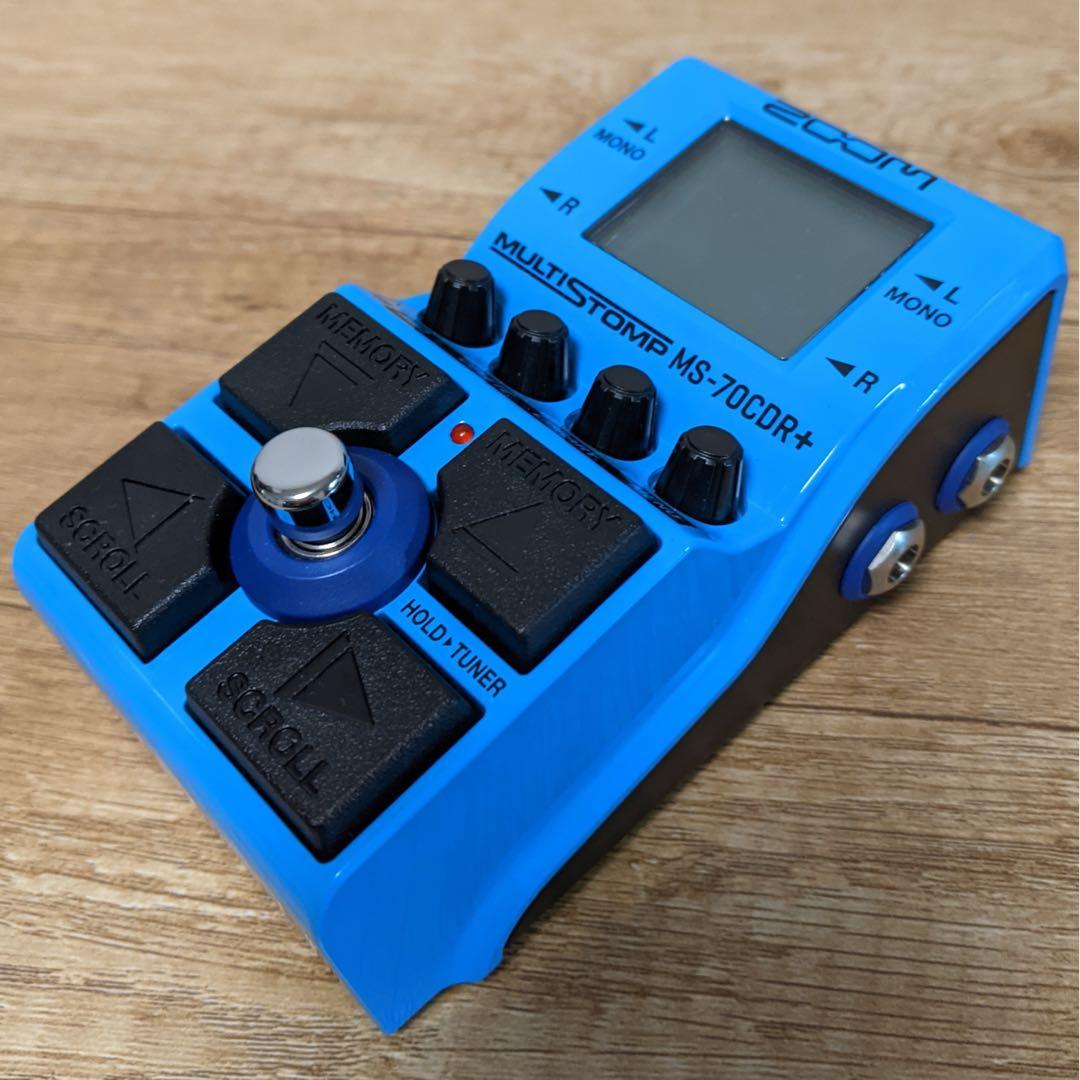 ZOOM MS-70CDR+ MULTISTOMP／箱・取説付／動作確認済