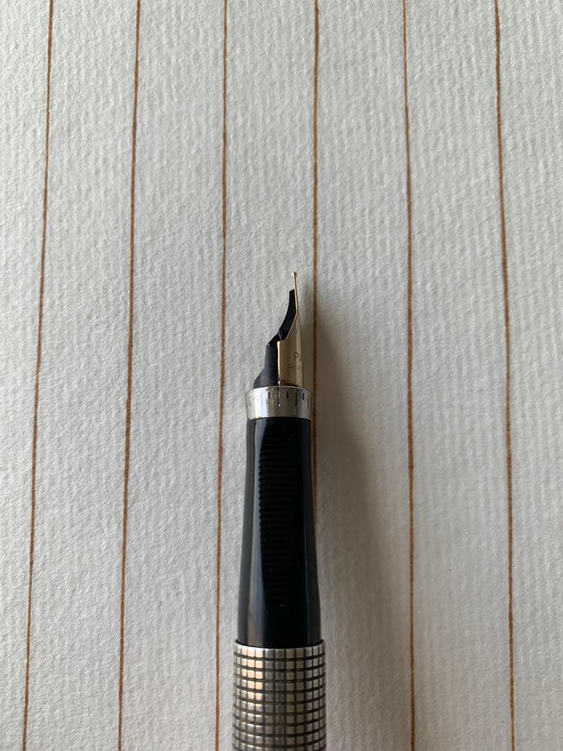 Parker 75 シルバー万年筆 14K