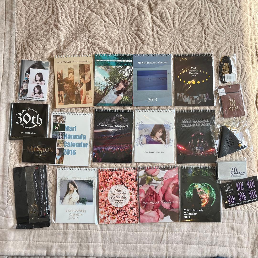 浜田麻里　カレンダー　キーホルダー等