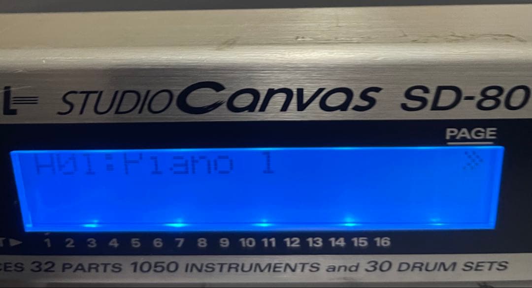 Roland EDIROL SD-80（ローランド エディロール SD-80）