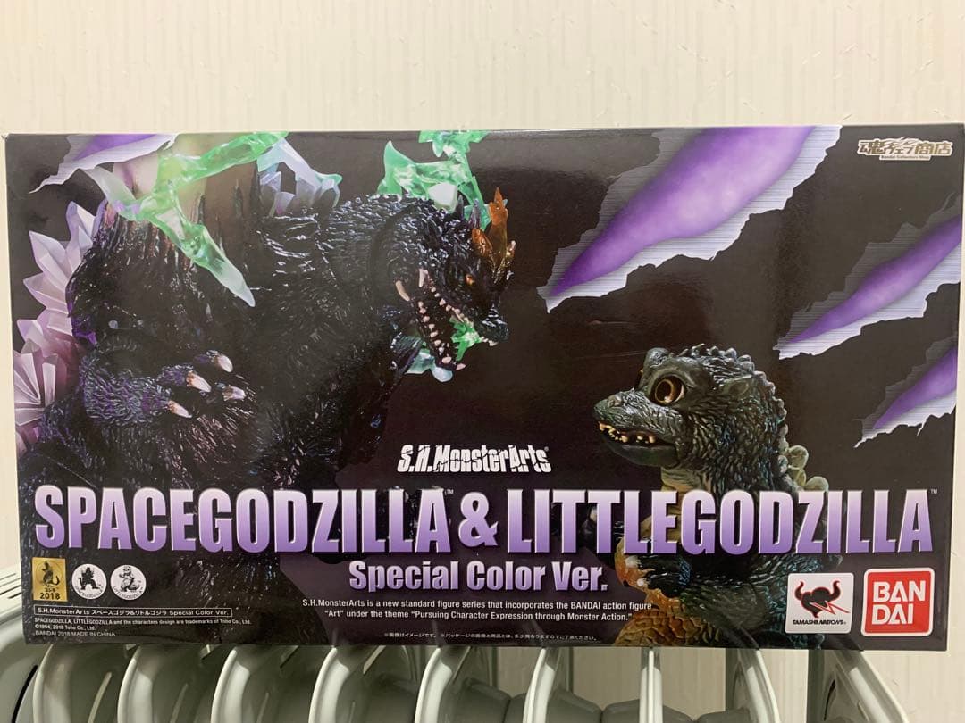 【最終値下げ】S.H.MonsterArts スペースゴジラ＆リトルゴジラ