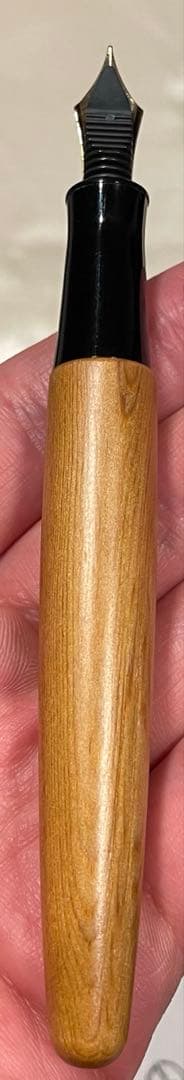 屋久杉万年筆 14K 桐箱付き PTB-50000Y #3776