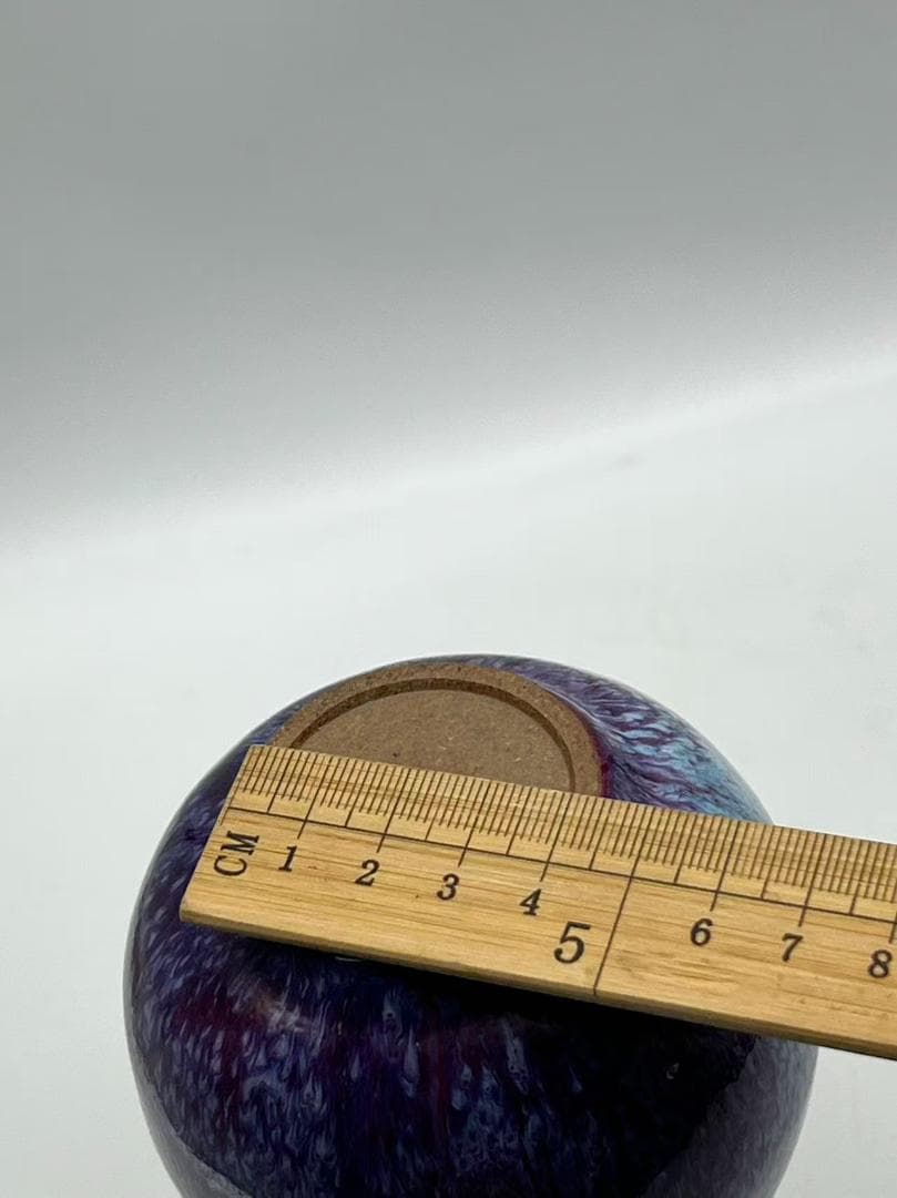 民国時代　鈞瓷 鈞窯　窯変釉小瓶　精美 花入花瓶　茶道具 中国美術(A-85)