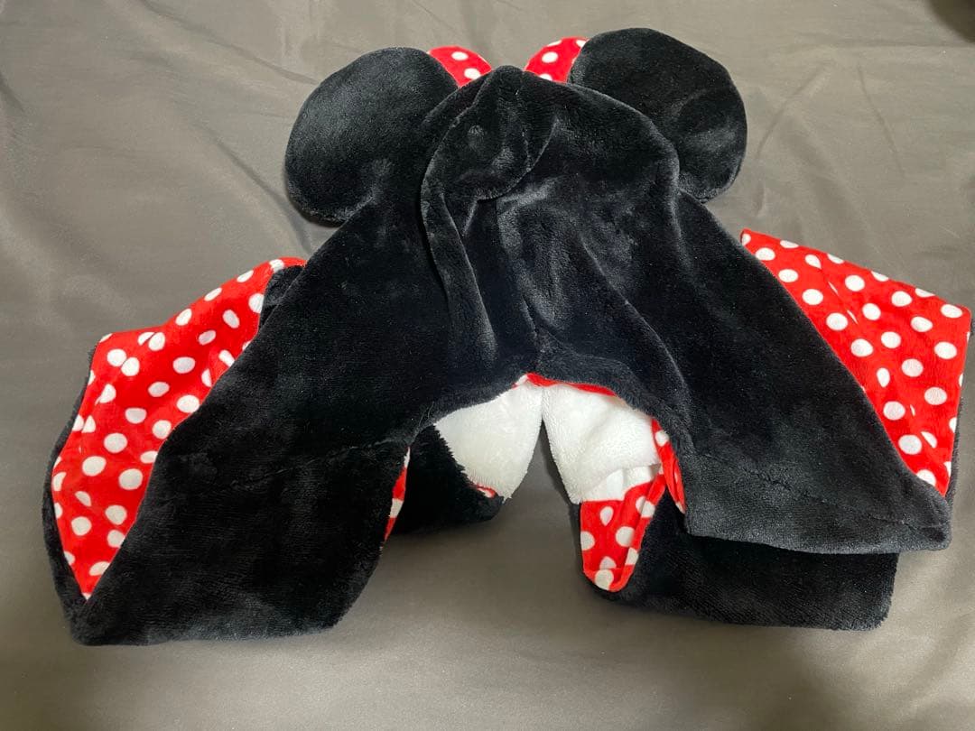 ディズニー　ファンキャップマフラー　ミニー