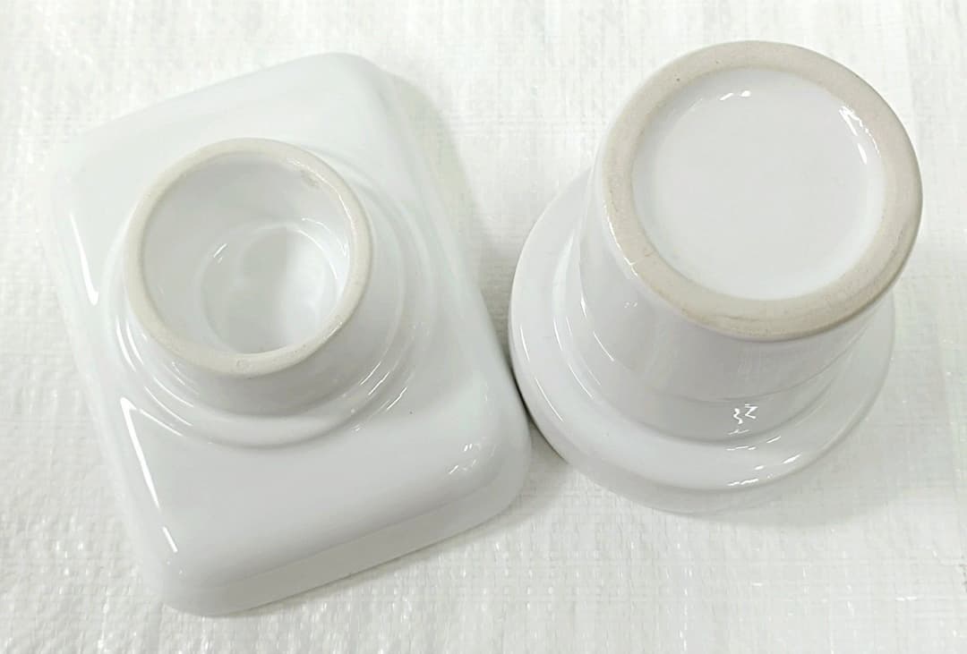 michiko　イタリア製 真鍮/陶器製 ソープディッシュ&タンブラー