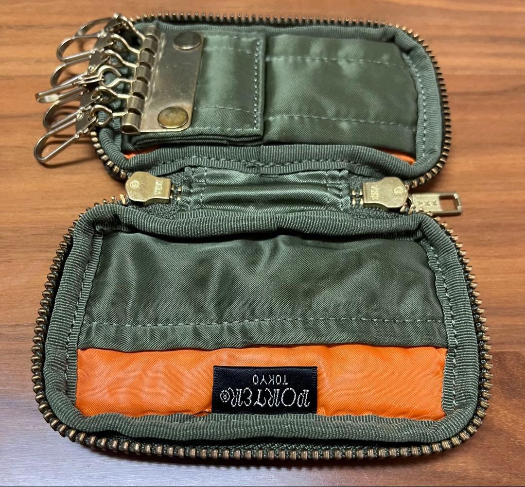 PORTER キーケース オリーブグリーン