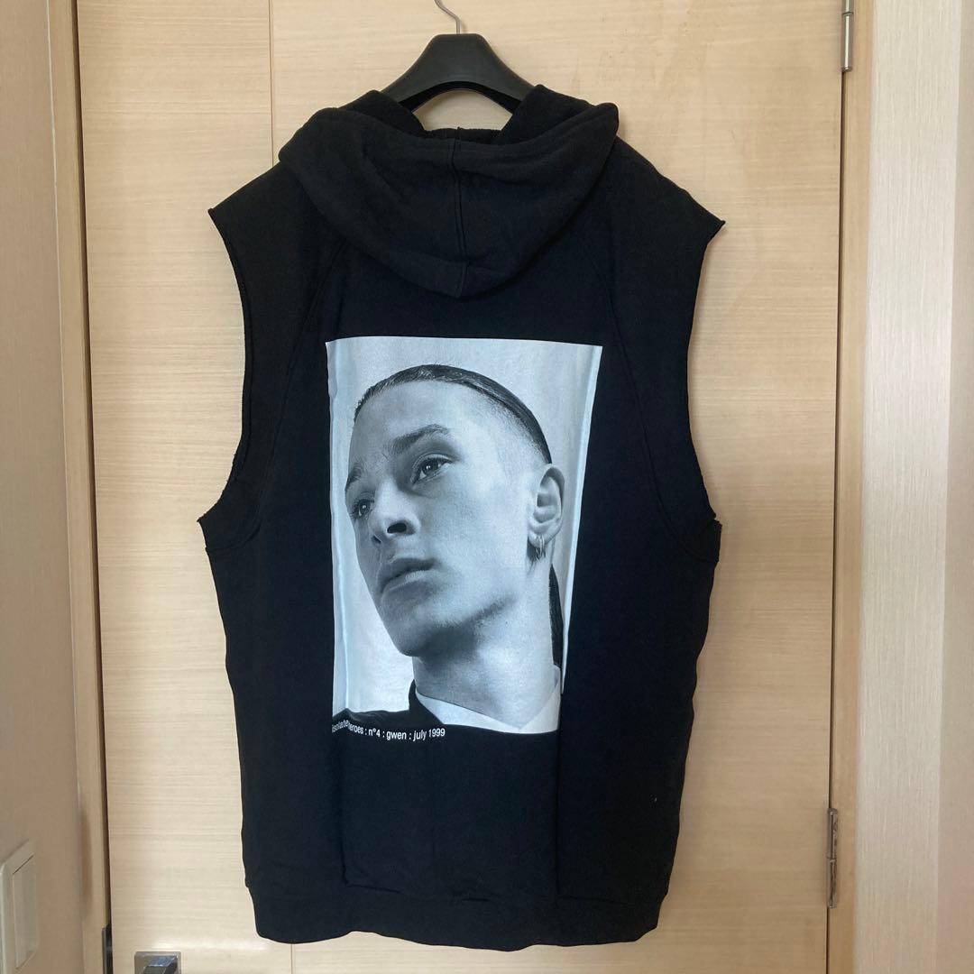 ラフシモンズ　ノースリーブ　パーカー