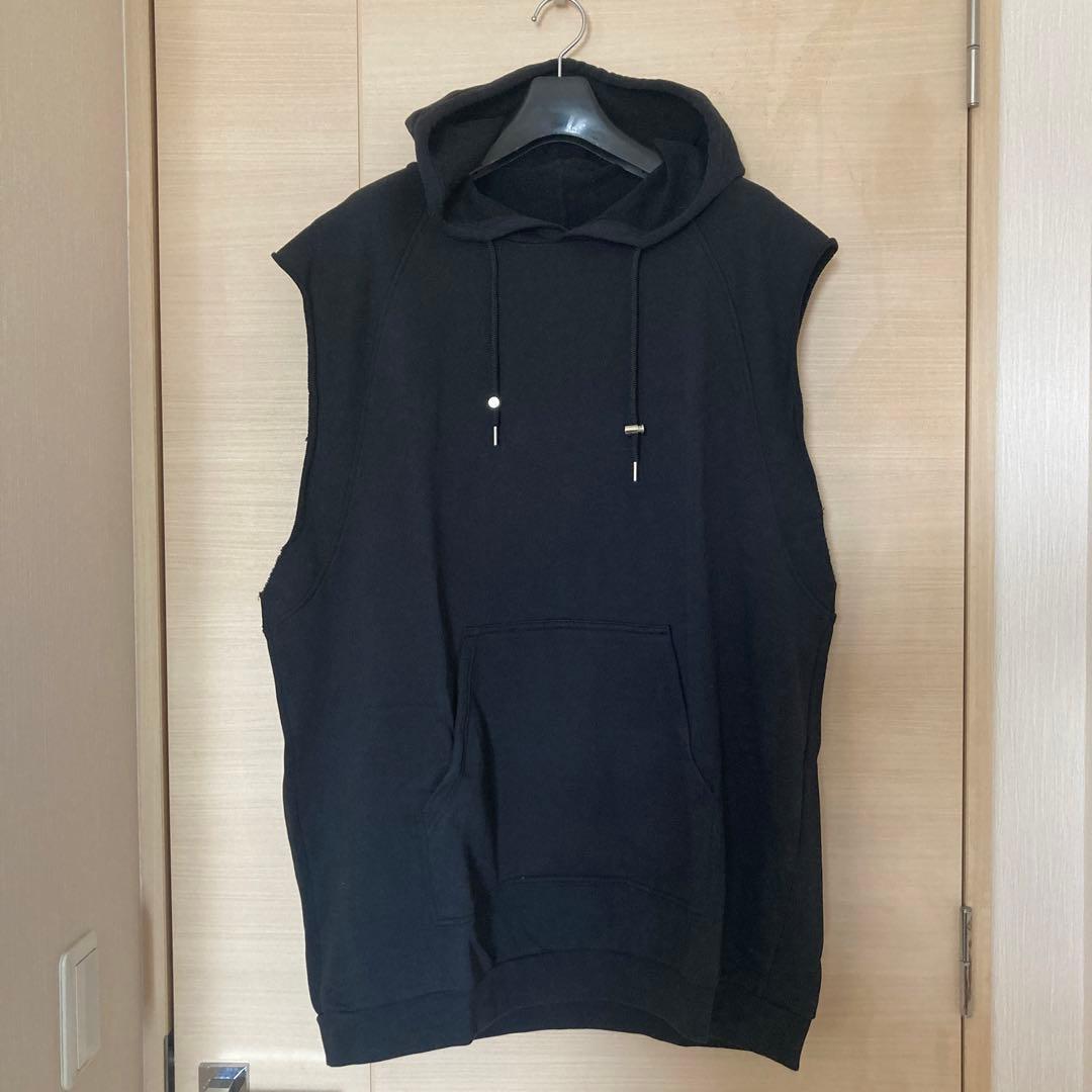 ラフシモンズ　ノースリーブ　パーカー