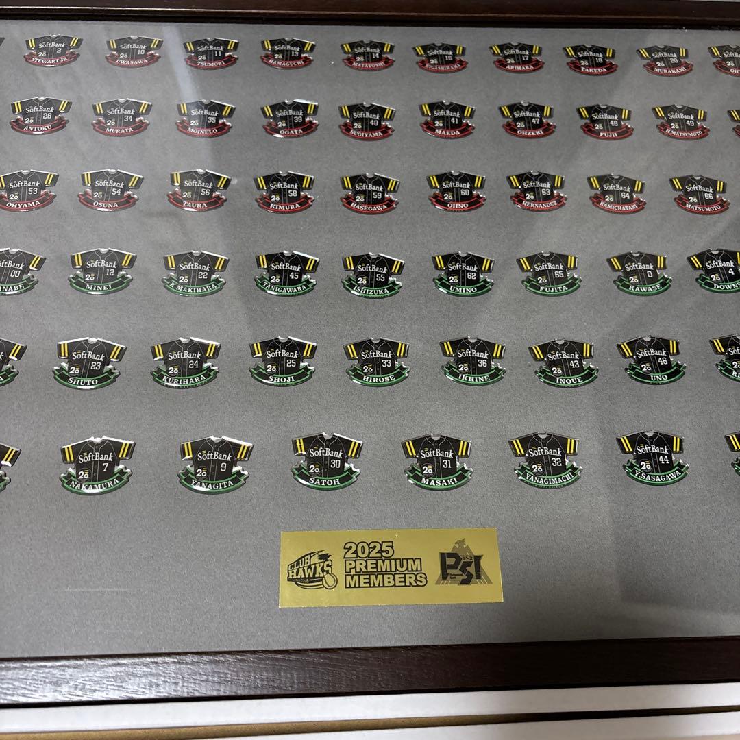 ソフトバンクホークス　オリジナルピンバッジセット