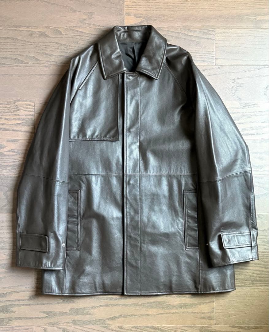 未使用 stein LEATHER HALF COAT レザージャケット