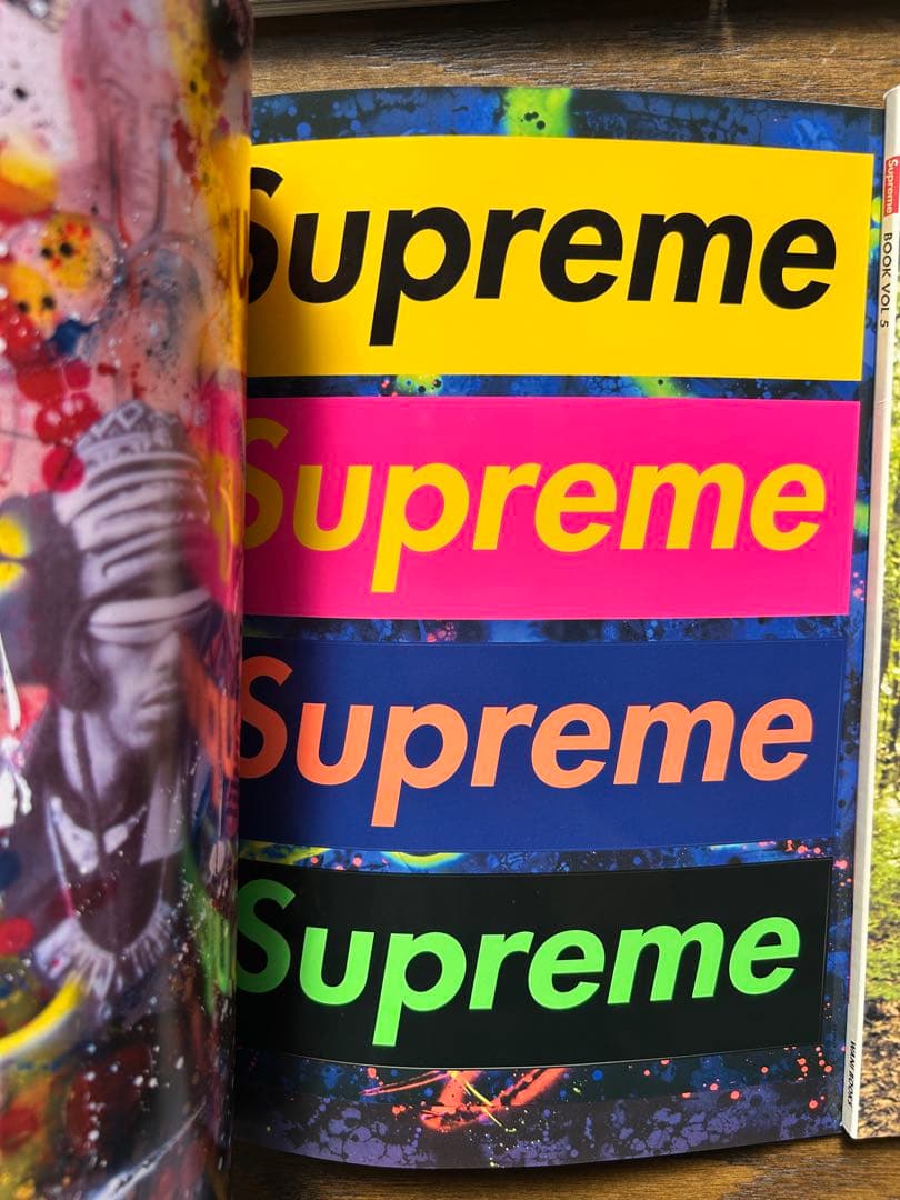 supreme book シュプリームブック 4冊セット オマケ付き