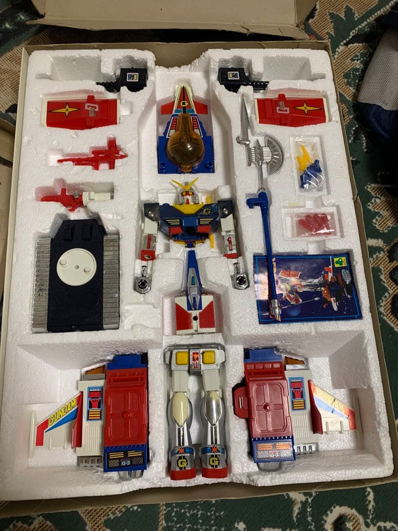 クローバー　超合金　機動戦士ガンダム　DX合体セット