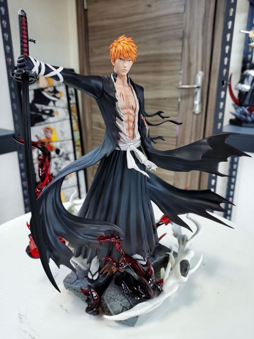 BLEACH 黒崎一護 ガレージキット ガレキ スタチュー④⑨