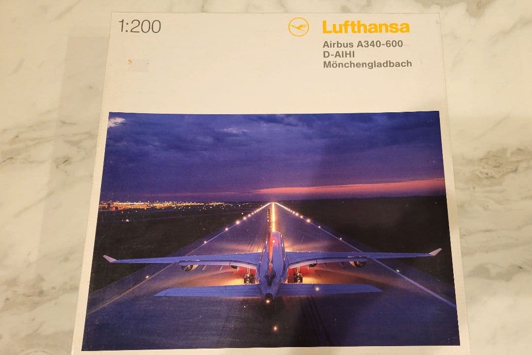 herpa ルフトハンザ Airbus A340-600 1/200