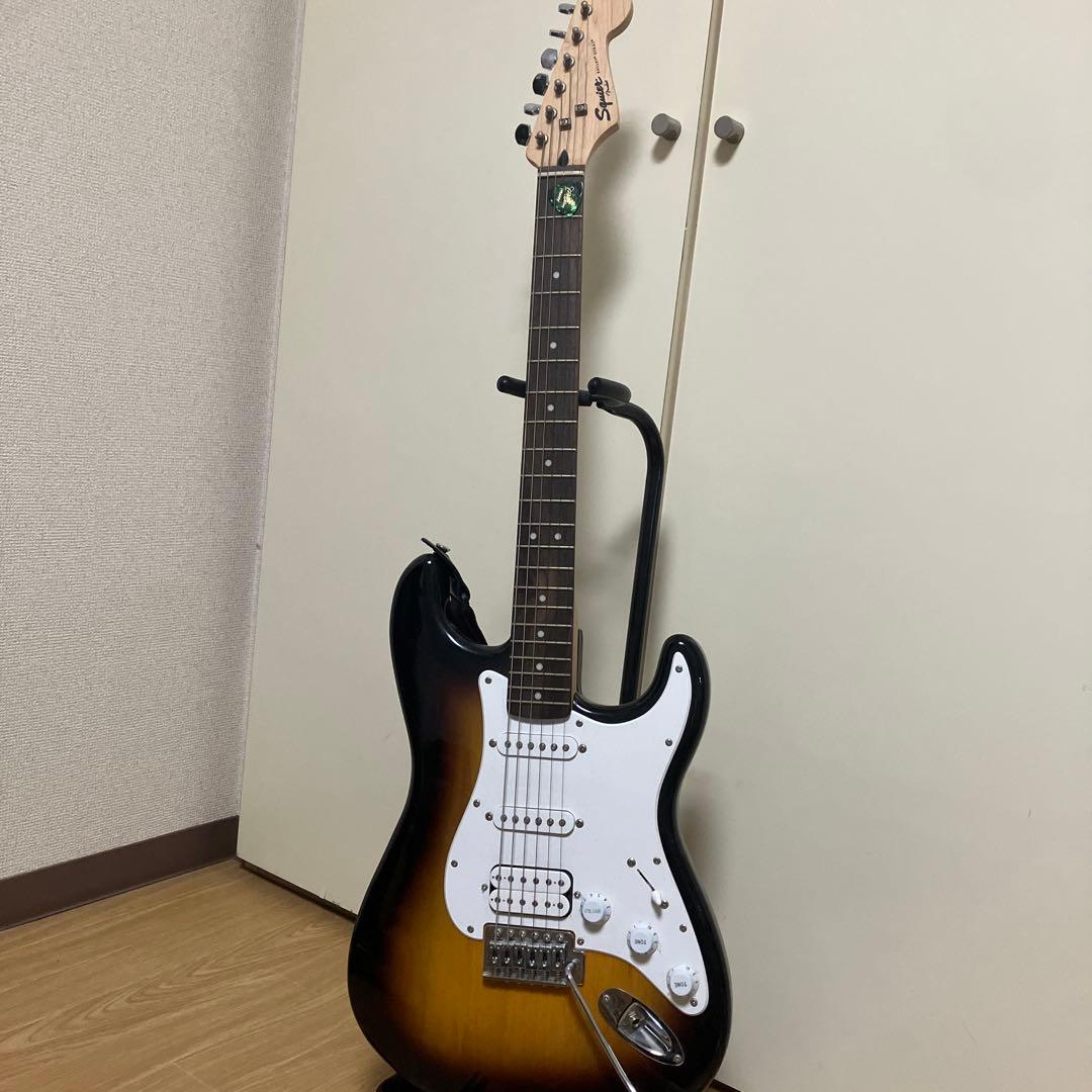 Squire by Fender ストラトキャスター エレキギター　ギグバッグ付