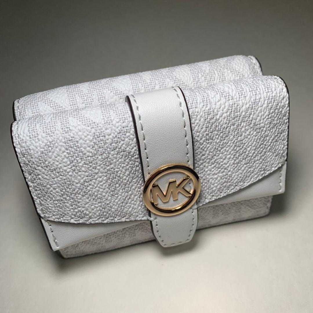 MICHAEL KORS マイケルコース 三つ折り財布　ホワイト