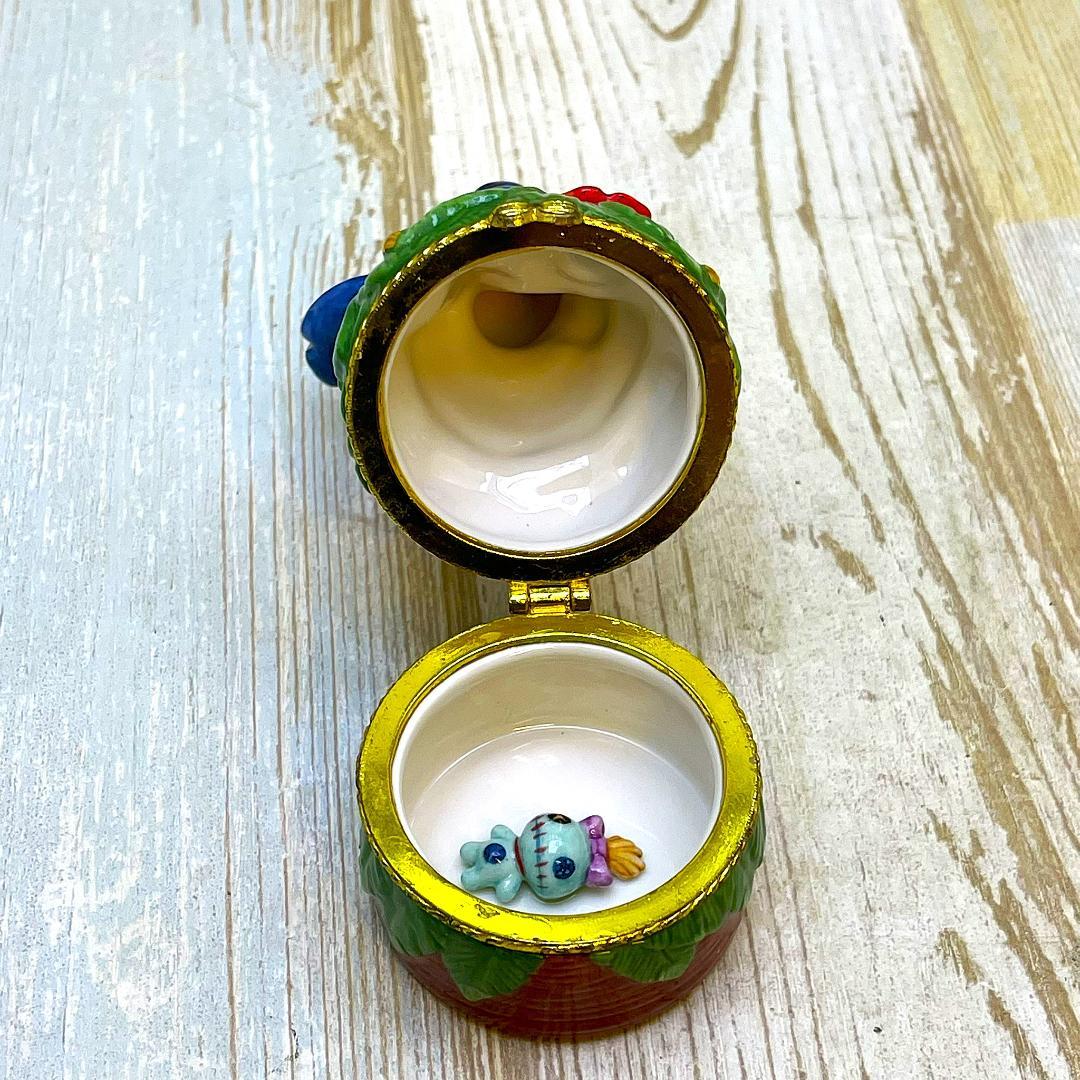 リロ＆スティッチ サンタスティッチ クリスマス ヒンジボックス フィギュア