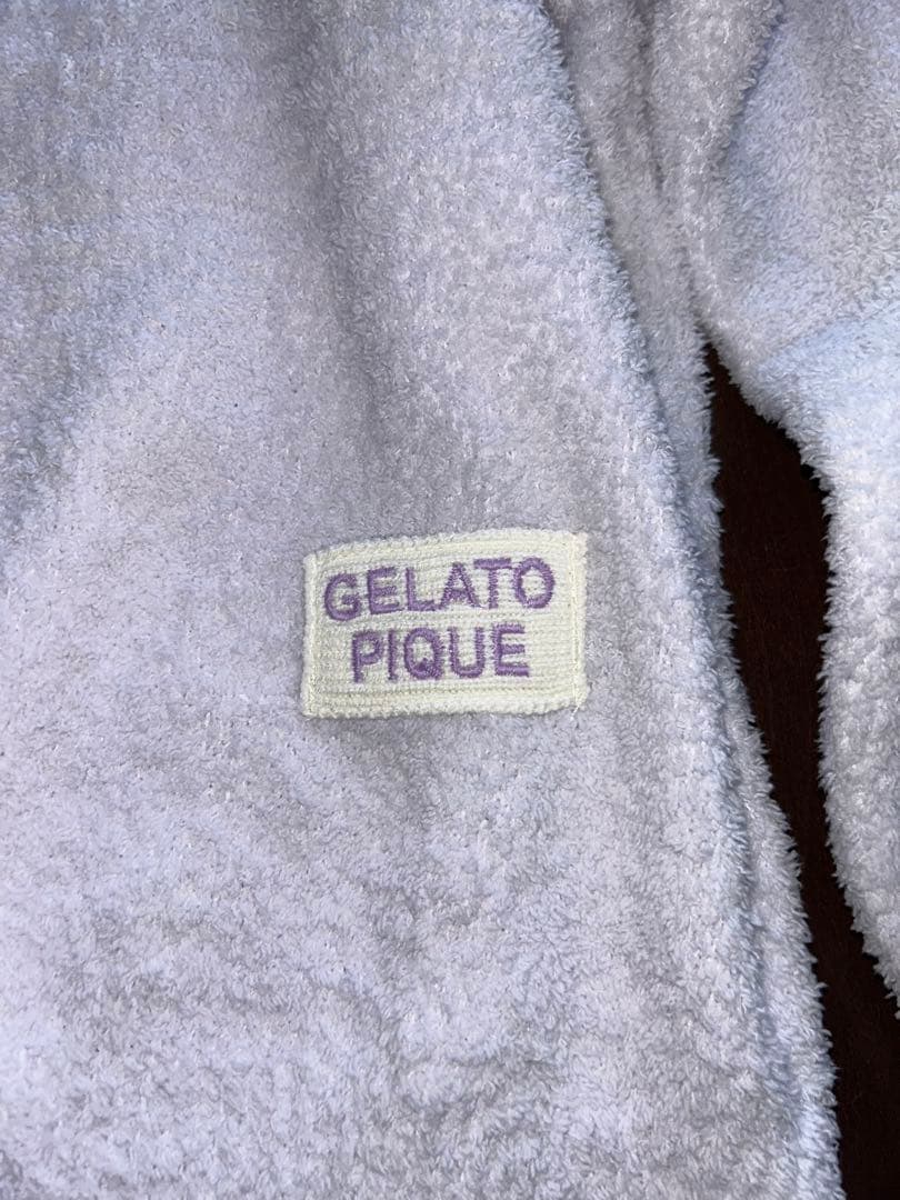 ラベンダー　セットアップ　ジェラピケ パジャマ ルームウェア