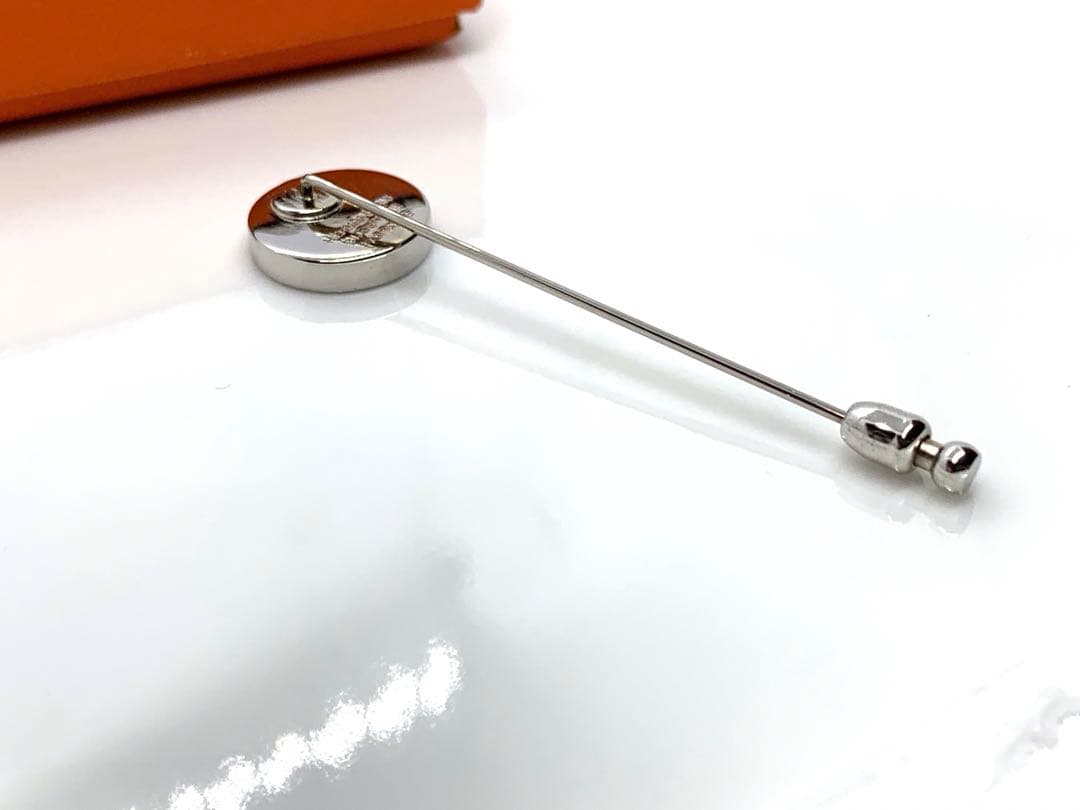 エルメス　コロゾ　ピンブローチ　美品