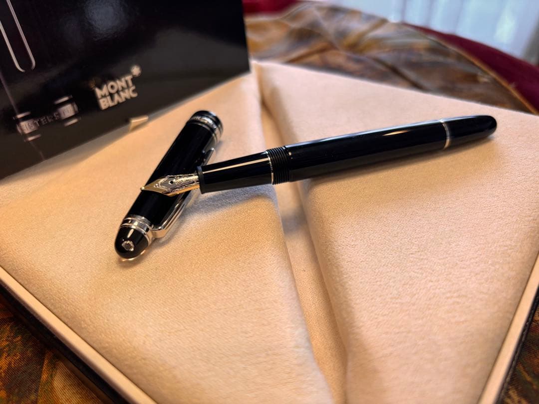 【極美品】MONTBLANC マイスターシュテュック ダイヤモンド 万年筆