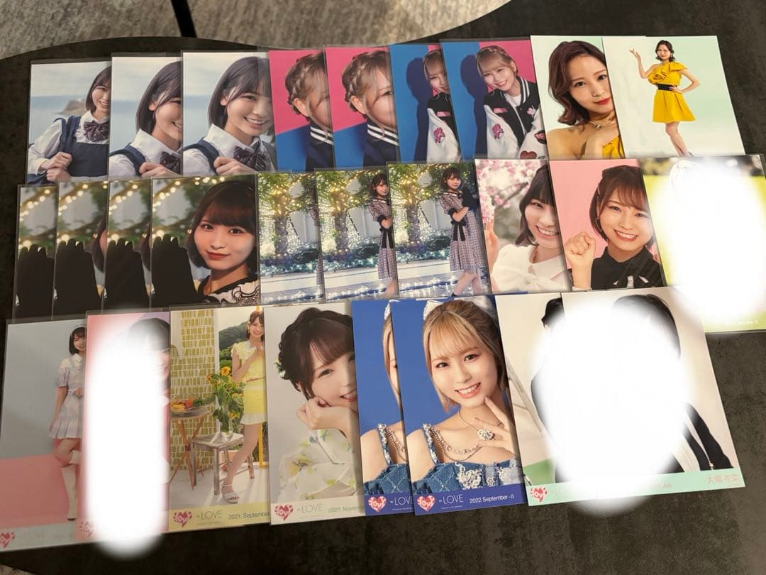 【バラ売り対応】 =LOVE 大場花菜　生写真 直筆